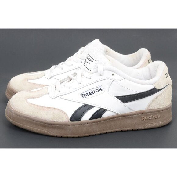 Reebok Forte Lounger Women's 9 Sneakers White Gum Suede Leather Athletic - Picture 5 of 9